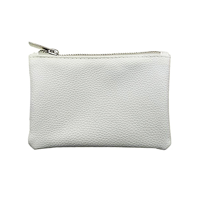 White Daisy Vegan Leather Pencil Pouch – Layle By Mail