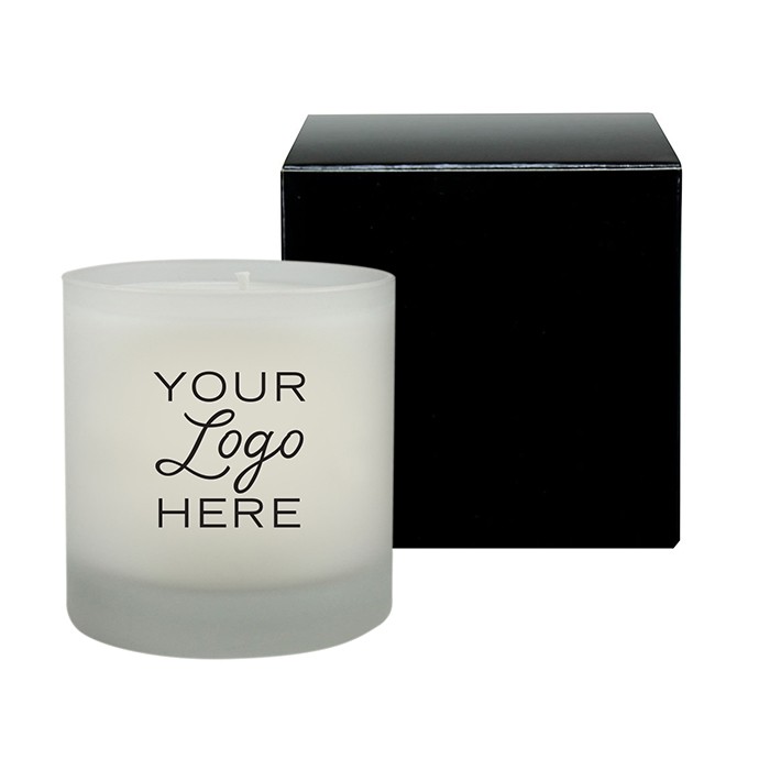 Frosted Glass 10 Oz Candle In T Box Bella Line